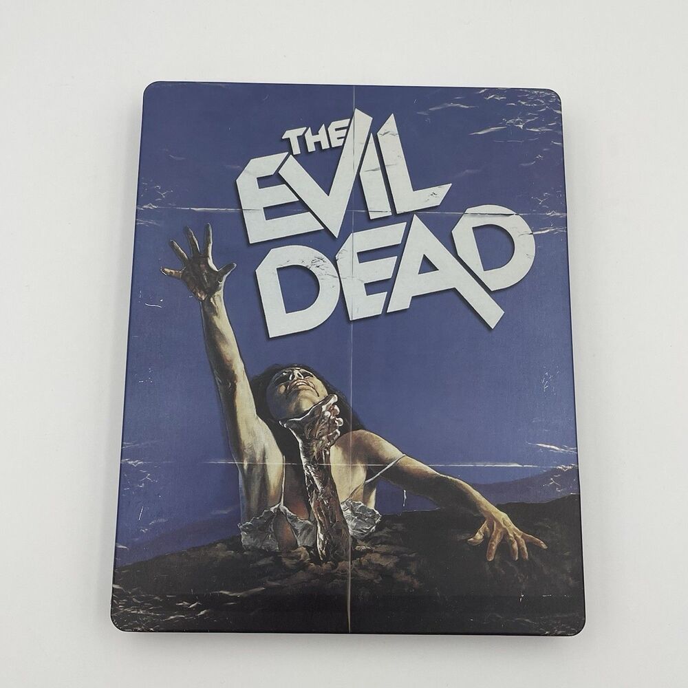 The Evil Dead (Blu-ray, Steelbook) Sam Raimi Horror Classic, Bruce Campbell